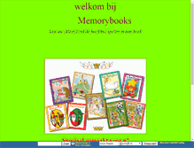 Tablet Screenshot of memorybooks.schrijft.nl