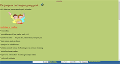 Desktop Screenshot of postadres.schrijft.nl